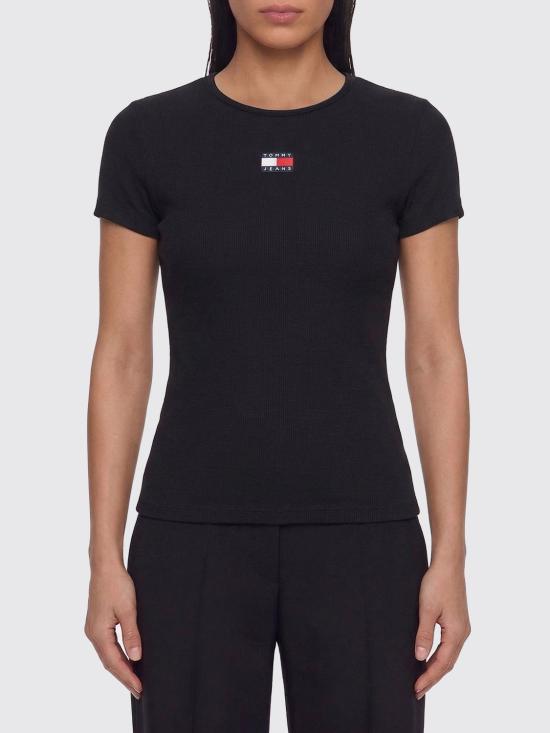 26SS 타미힐피거 반팔 티셔츠 DW0DW17881 BDS Black