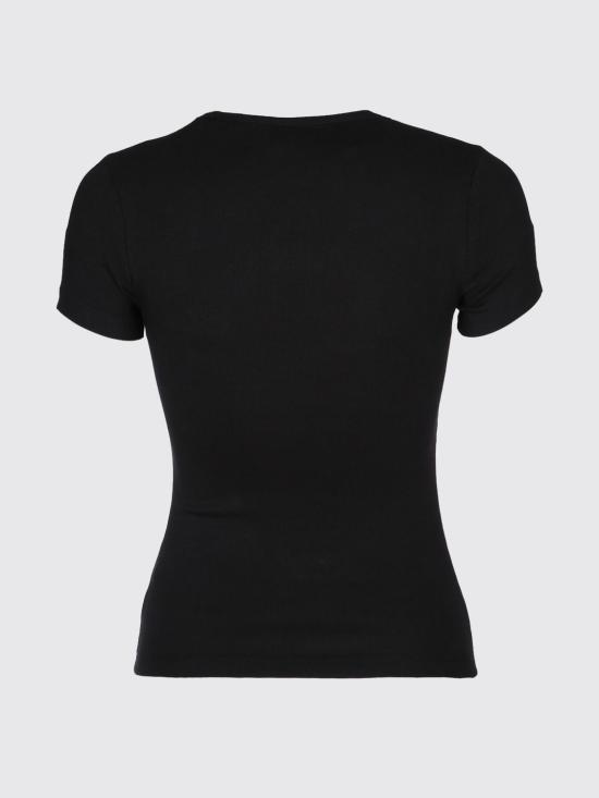 26SS 타미힐피거 반팔 티셔츠 DW0DW17881 BDS Black - TOMMY HILFIGER