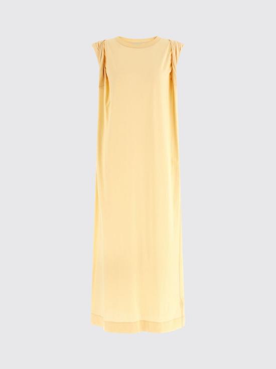 26SS 드리스 반 노튼 롱 원피스 2610111313606 6 Yellow - DRIES VAN NOTEN