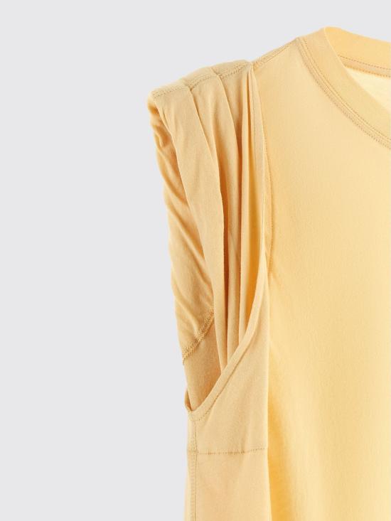 26SS 드리스 반 노튼 롱 원피스 2610111313606 6 Yellow - DRIES VAN NOTEN