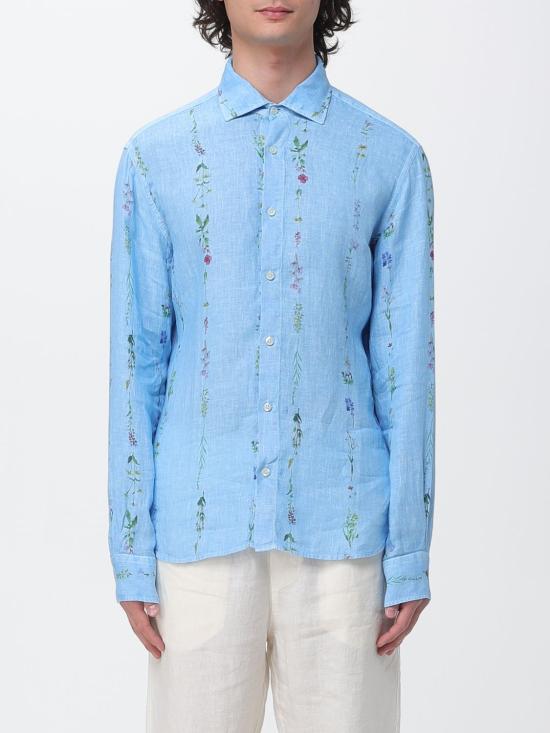 26SS 120 리노 긴팔 셔츠 33ALIM1PJL000G44933ALIM 000205 Gnawed Blue