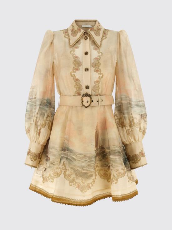 26SS 짐머만 롱 원피스 6561DC261 SST Yellow - ZIMMERMANN