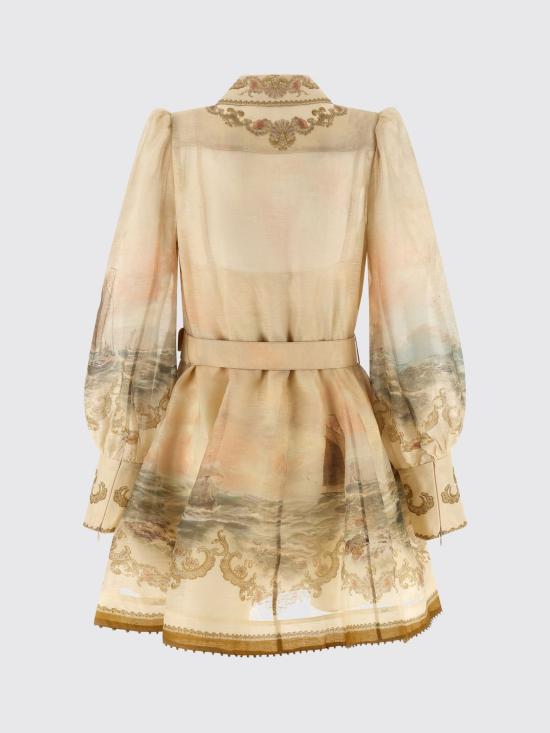 26SS 짐머만 숏 원피스 6561DC261 SST Yellow - ZIMMERMANN