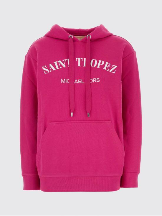 26SS 마이클 코어스 후드 티셔츠 MS6520W4MY RASPBERRY Blue - MICHAEL KORS