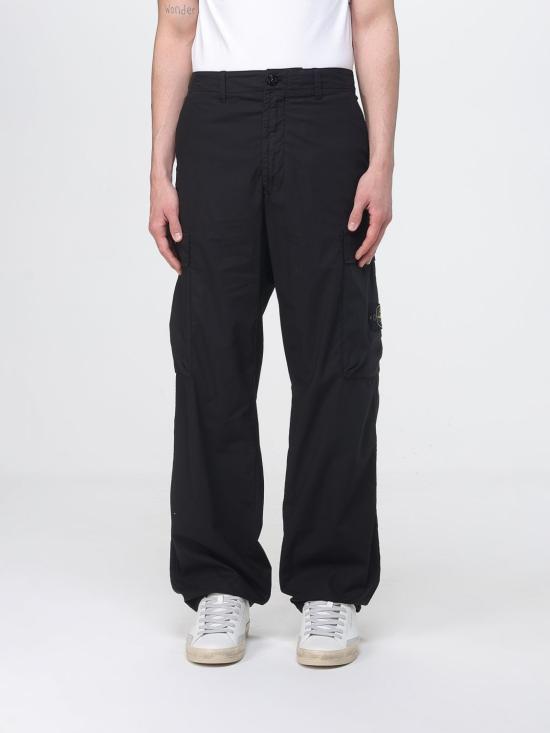 26SS 스톤 아일랜드 스트레이트 팬츠 3100043S0003 V0029 Black