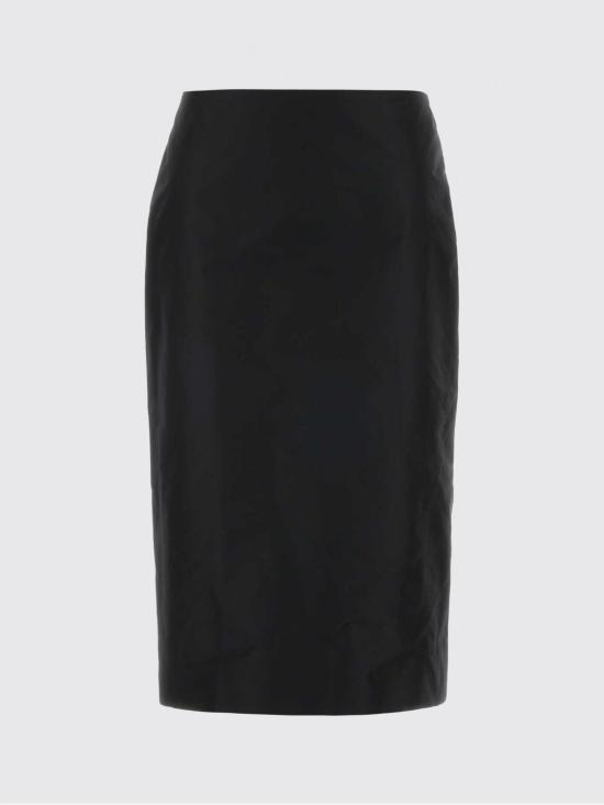 26SS 질샌더 미디 스커트 J03MA0302J70221 001 Black - JIL SANDER