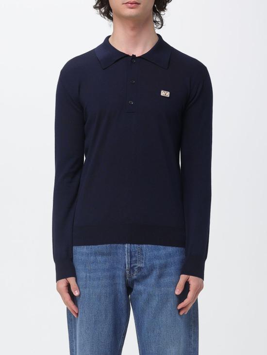 26SS 발렌티노 가라바니 폴로 티셔츠 VKP04DBCJ 598 Blue