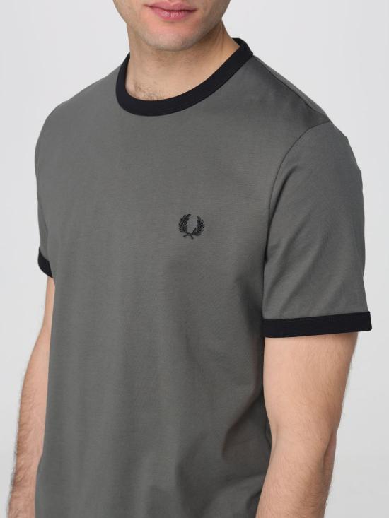 26SS 프레드페리 반팔 티셔츠 M3519 U70 Grey - FRED PERRY