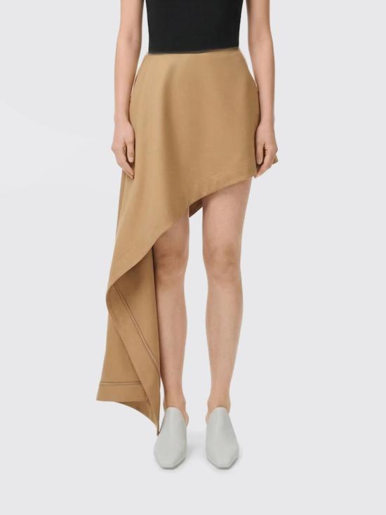 26SS 로에베 미디 스커트 S540Y08XCS Beige