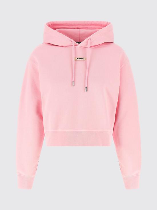 26SS 자크뮈스 후드 티셔츠 24EHOW00247AJ00109 431 Pink - JACQUEMUS