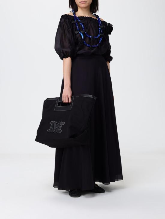 26SS 막스마라 토트백 2616511039600 002 Black - MAX MARA