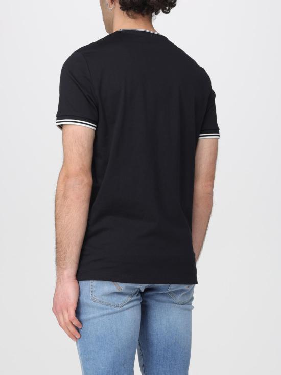 26SS 프레드페리 반팔 티셔츠 M1588 102 Black 1 - FRED PERRY