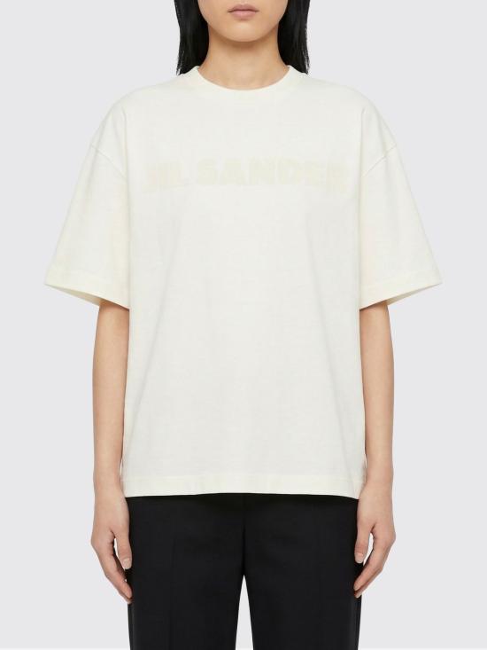 26SS 질샌더 반팔 티셔츠 J03GC0137J20243 102 White