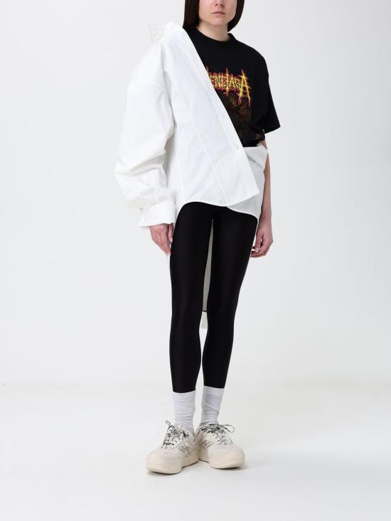 26SS 발렌시아가 반팔 티셔츠 850990TUVE4 1000 Black - BALENCIAGA