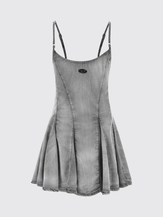 26SS 디젤 롱 원피스 A23862068WG 02 Black - DIESEL