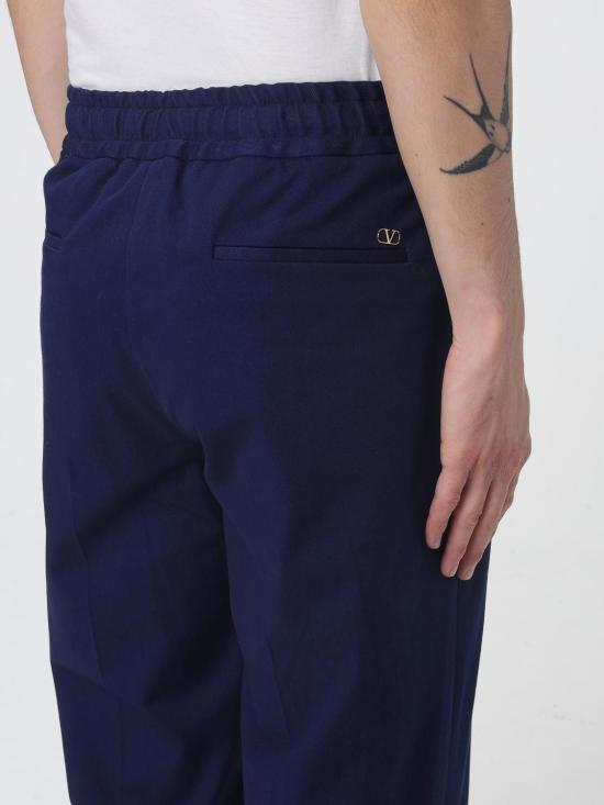 26SS 발렌티노 가라바니 스트레이트 팬츠 VRBN31ALS 788 Blue - VALENTINO GARAVANI