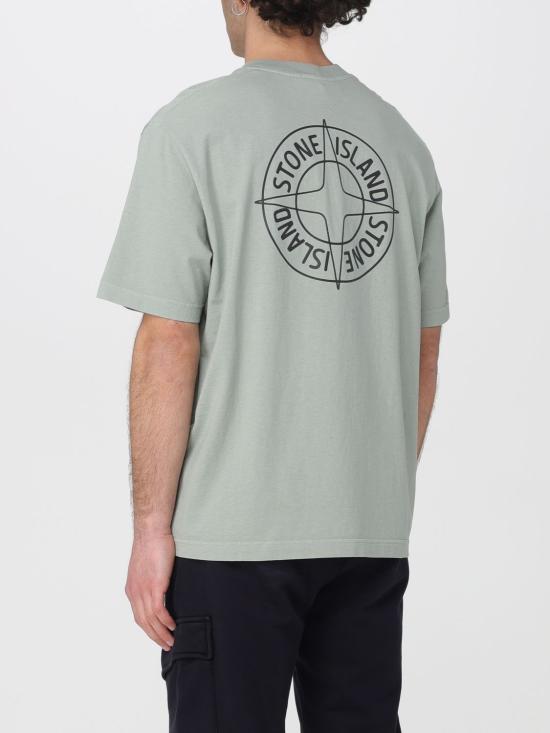 26SS 스톤 아일랜드 반팔 티셔츠 2100001S0284 V0055 Sage - STONE ISLAND