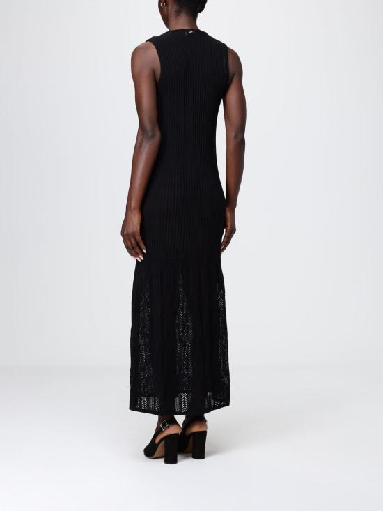 26SS 리우조 롱 원피스 WA6328MS007 22222 Black - LIU JO