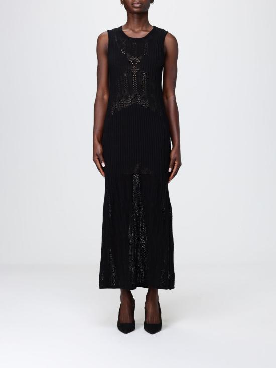 26SS 리우조 롱 원피스 WA6328MS007 22222 Black