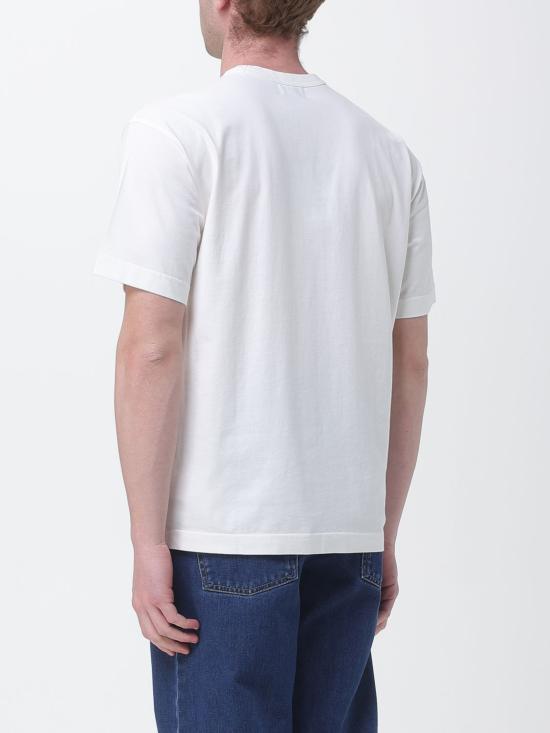 26SS 울리치 반팔 티셔츠 CFWOTE2005MRUT5334 8270 White - WOOLRICH