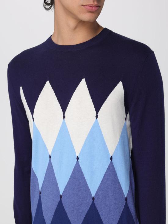 26SS 발렌타인 스웨터 B2P00014CA8 93535 Sea - BALLANTYNE