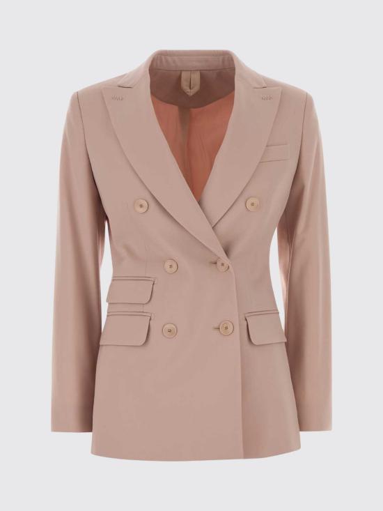 26SS 막스마라 사르트 더블 브레스티드 블레이저 2611041071600 002 Pink - MAX MARA