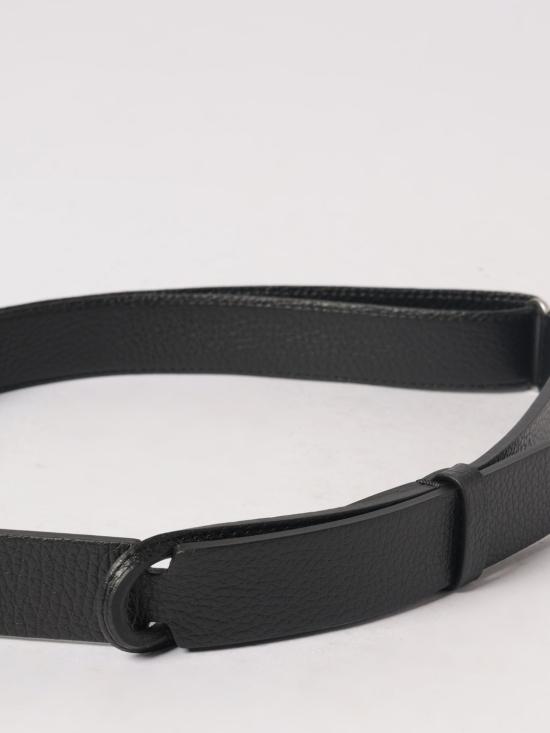 26SS 오르치아니 가죽 벨트 NB0039MIC NER Black - ORCIANI