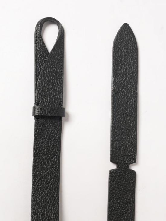 26SS 오르치아니 가죽 벨트 NB0039MIC NER Black - ORCIANI