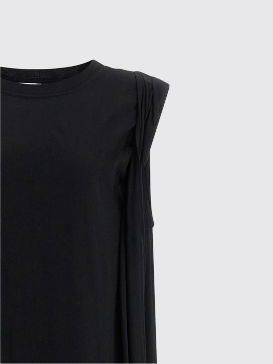 26SS 드리스 반 노튼 롱 원피스 2610111313606 900 Black - DRIES VAN NOTEN
