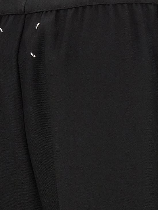 26SS 마르지엘라 울 와이드 레그 트라우저 S51KA0616S47782 900 Black - MAISON MARGIELA