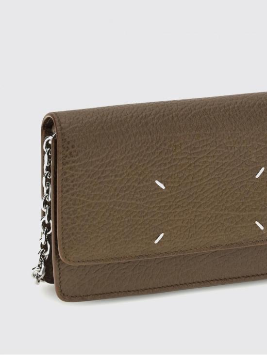 26SS 마르지엘라 WOC 체인 크로스바디 월렛 SA3UI0008P4455 T2181 Brown - MAISON MARGIELA