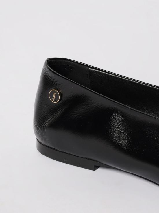 26SS 생로랑 플랫 슈즈 860600AAEHF 1000 Black - SAINT LAURENT