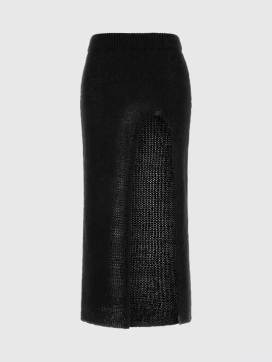 26SS 알라누이 미디 스커트 LWHL02CR26KNI0011010 Black - ALANUI