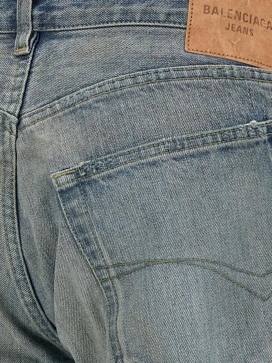 26SS 발렌시아가 와이드 레그 배기 팬츠 857231TQW55 6379 Blue - BALENCIAGA