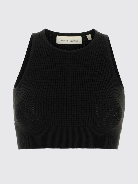 26SS 피어오브갓 탑 192HO257221FW VINTAGE Black - FEAR OF GOD