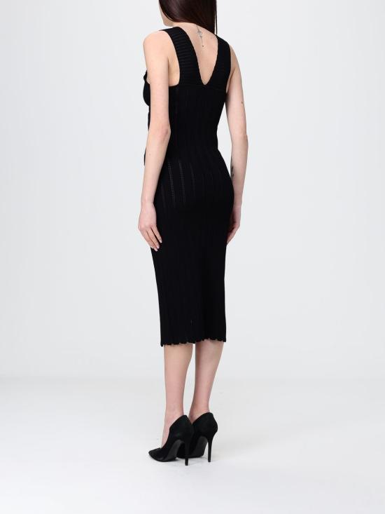 26SS 엘리자베타프랜치 롱 원피스 AM36B62E2 110 Black - ELISABETTA FRANCHI