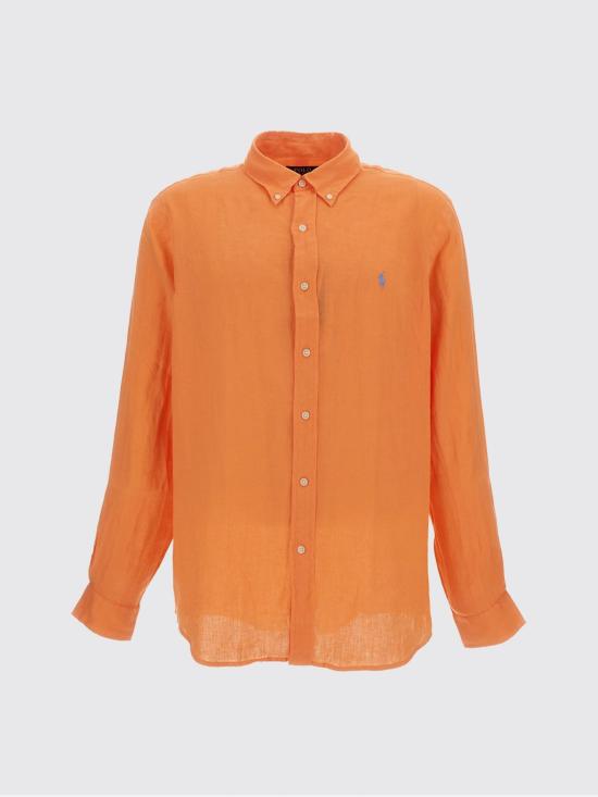 26SS 폴로 랄프로렌 긴팔 셔츠 710966294 507 Orange - POLO RALPH LAUREN