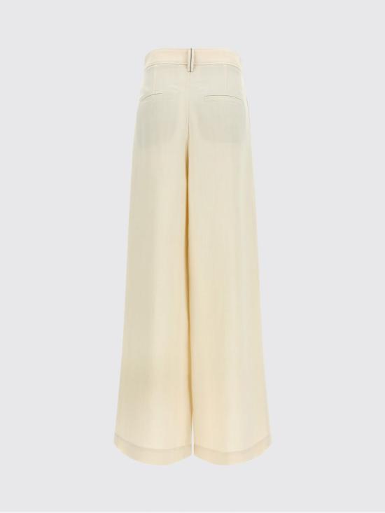 26SS 브루넬로 쿠치넬리 팬츠 MH126P9207 C579 Yellow Cream - BRUNELLO CUCINELLI