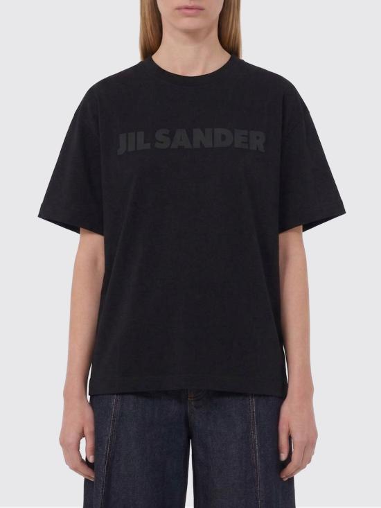 26SS 질샌더 반팔 티셔츠 J03GC0137J20243 001 Black