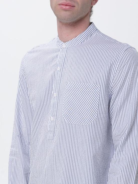 26SS 에콜프 긴팔 셔츠 MCMGASRGUILL0146 901 White - ECOALF