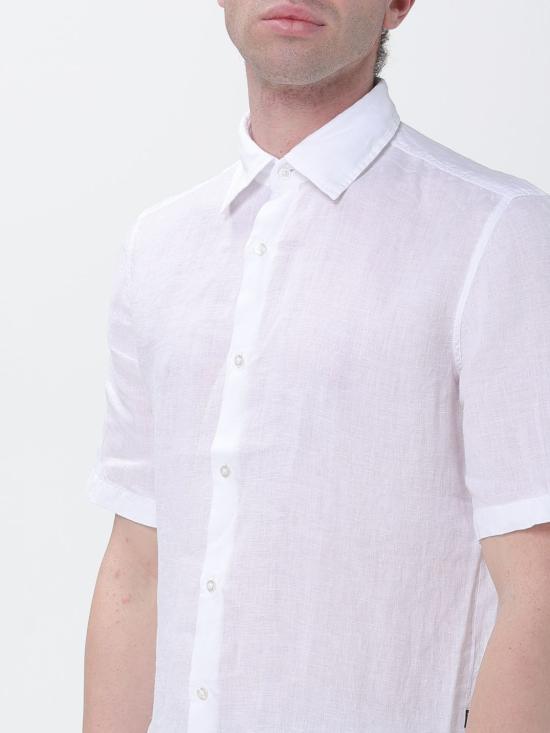 26SS 보스 반팔 셔츠 50537382 100 White - BOSS