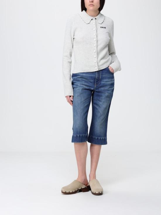 26SS 끌로에 데님 숏팬츠 CH26SDS03257 4A1 Denim - CHLOE