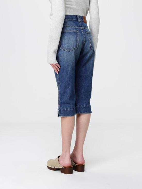 26SS 끌로에 데님 숏팬츠 CH26SDS03257 4A1 Denim - CHLOE