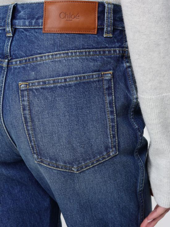 26SS 끌로에 데님 숏팬츠 CH26SDS03257 4A1 Denim - CHLOE