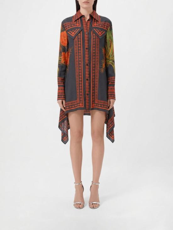 26SS 블루마린 롱 원피스 P622A781A F9904 Black