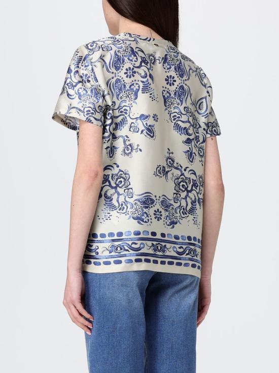 26SS 리우조 블라우스 CA6377TS555 P9652 Multicolor - LIU JO