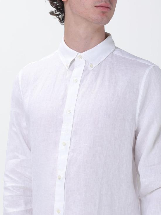 26SS 에콜프 긴팔 셔츠 MCMGASRMALIB0725 000 White - ECOALF
