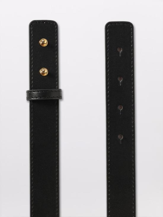 26SS 엘리자베타프랜치 레귤러 벨트 CT09S61E2 110 Black - ELISABETTA FRANCHI