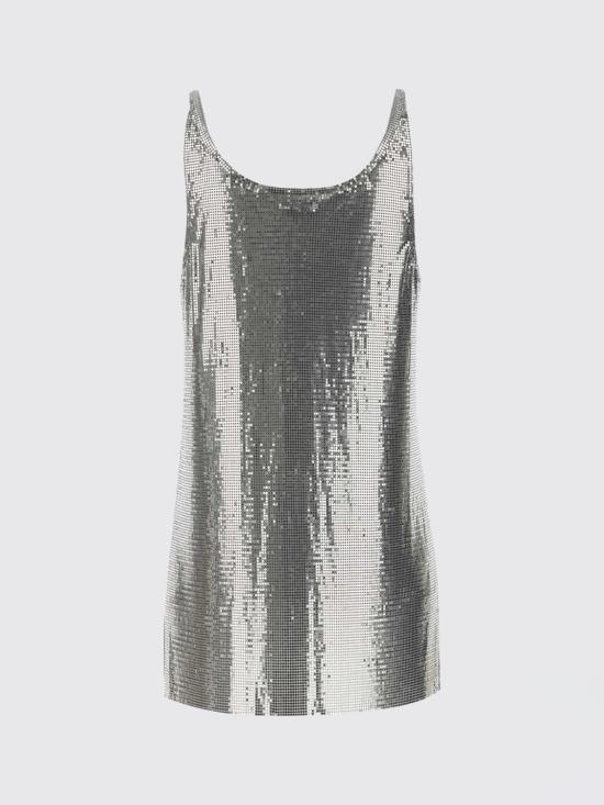 26SS 파코라반 스웨터 25PITO054MH0004 P040 Silver - PACO RABANNE