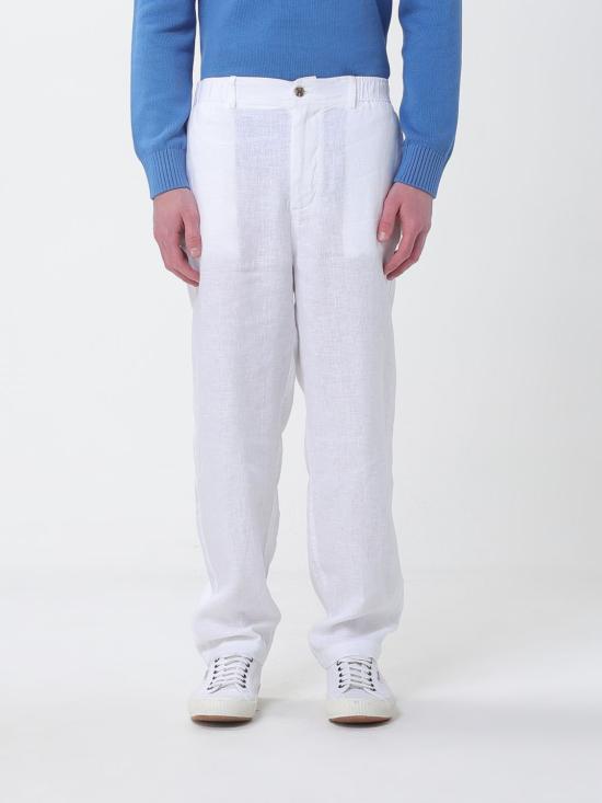 26SS 에콜프 스트레이트 팬츠 MCMGAPAETHIW0747 000 White